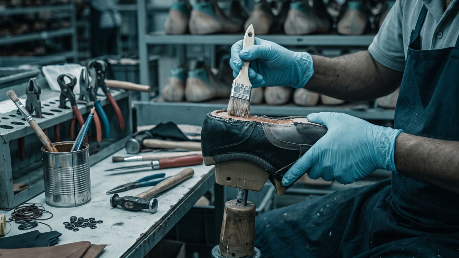 Footwear production line