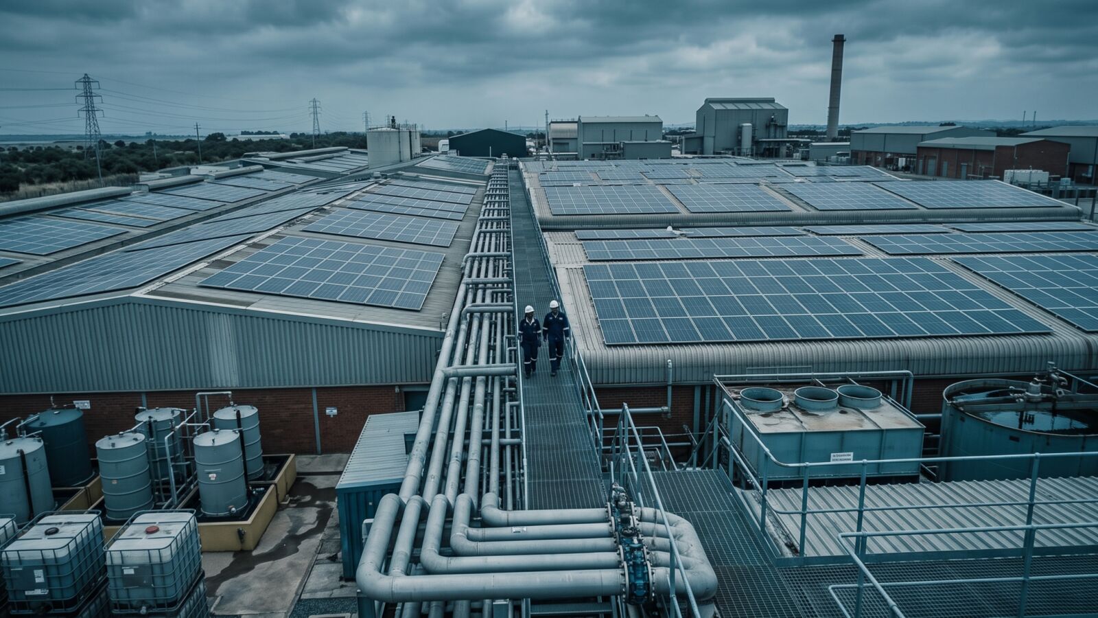 Solar panel installation